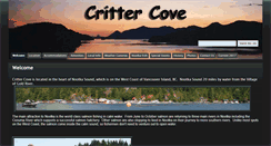 Desktop Screenshot of crittercove.com